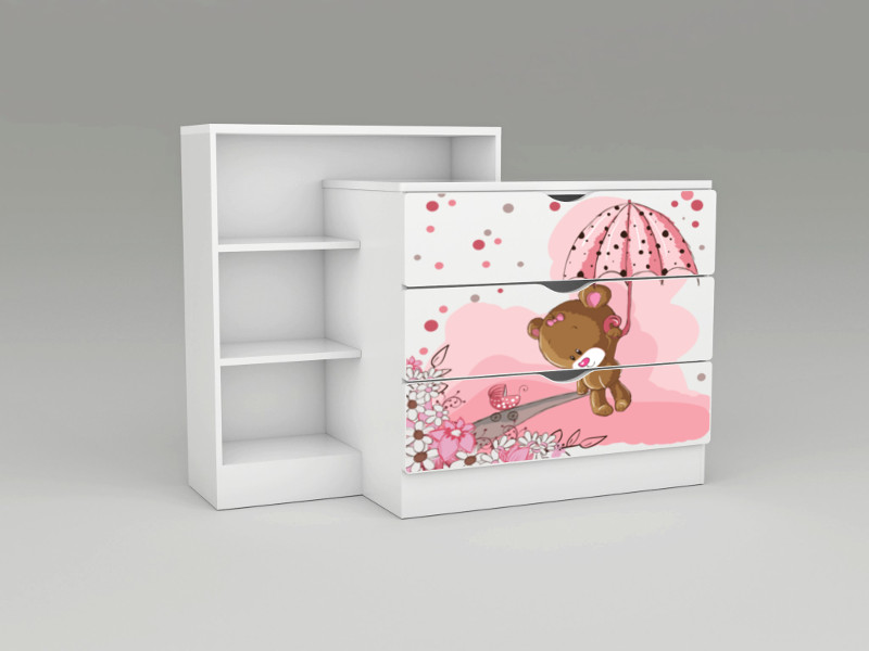 Becks komoda XXL DUO Girl Teddy